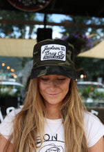 Load image into Gallery viewer, Camo Jackson Drug Retro Foam Trucker Hat

