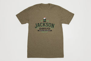 Olive Green Jackson Drug Tee